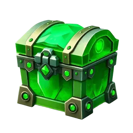 Emerald Chest — day 5 reward box